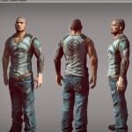 Sleeping Dogs Characters by Pierre Bourgeot