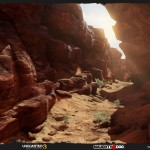 Uncharted 3 Environment Art by Anthony Vaccaro