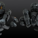 Halo 4 Didact Ship and Armor Sets by Efgeni Bischoff