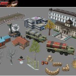 Various EA Mobile IOS Game Art by Ovidiu Cristian Matei