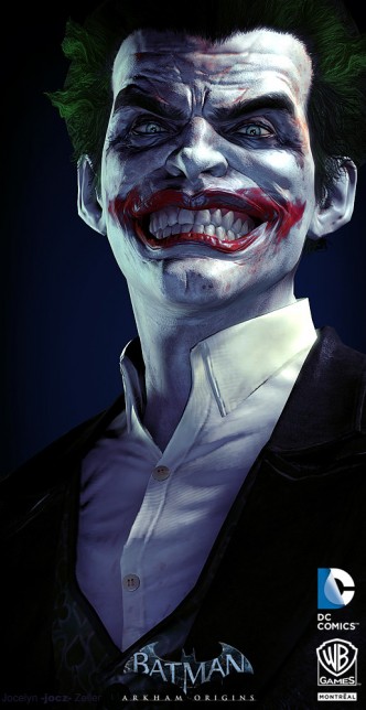 Joker Arkham Origins Character Art