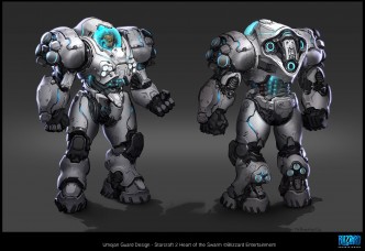 Starcraft 2 Cinematics Concept Art by Joe Peterson