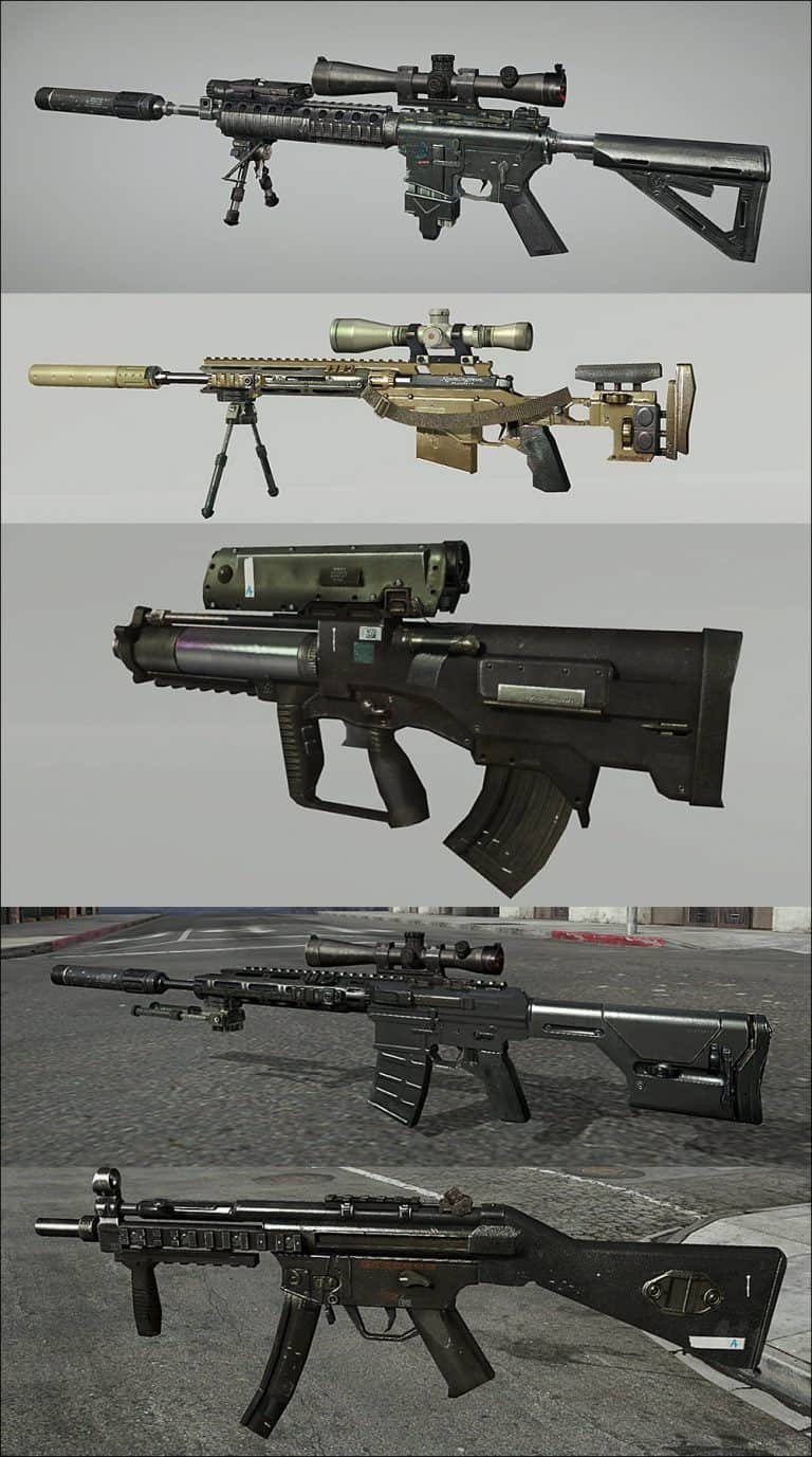 Call Of Duty  Modern Warfare 3 Weapons And Vehicles by Taehoon Oh