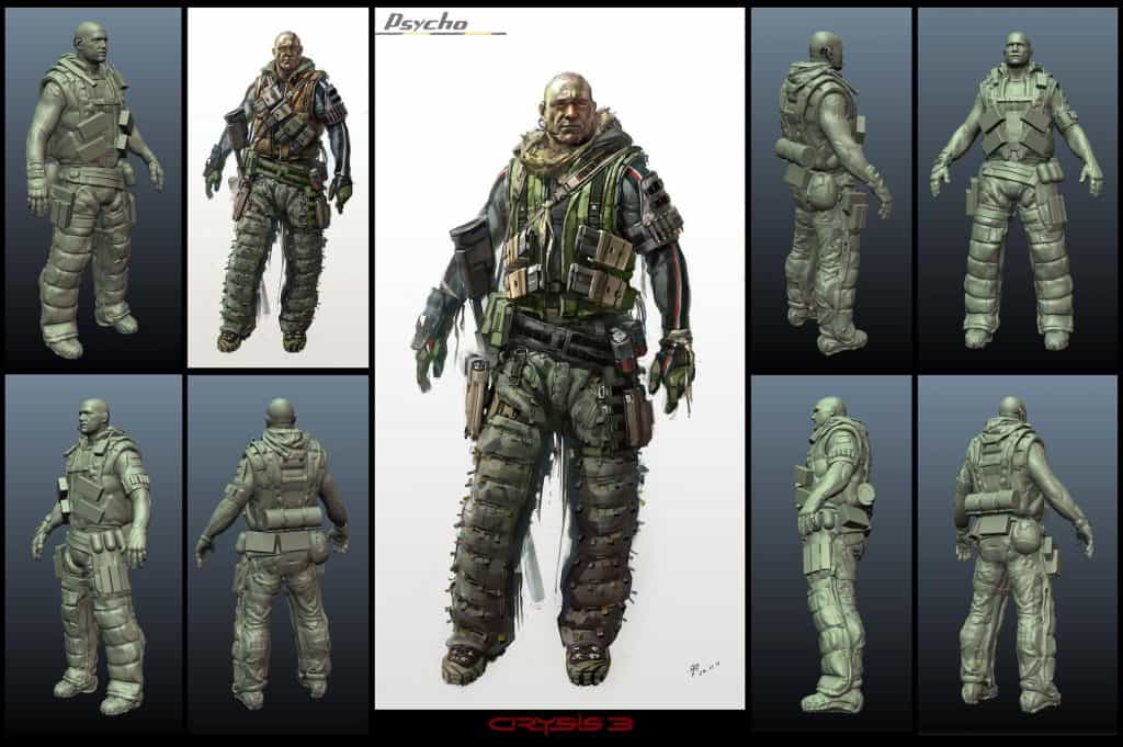 Crysis 3 Characters and Weapon Concept Art by Timur Mutsaev - Online ...